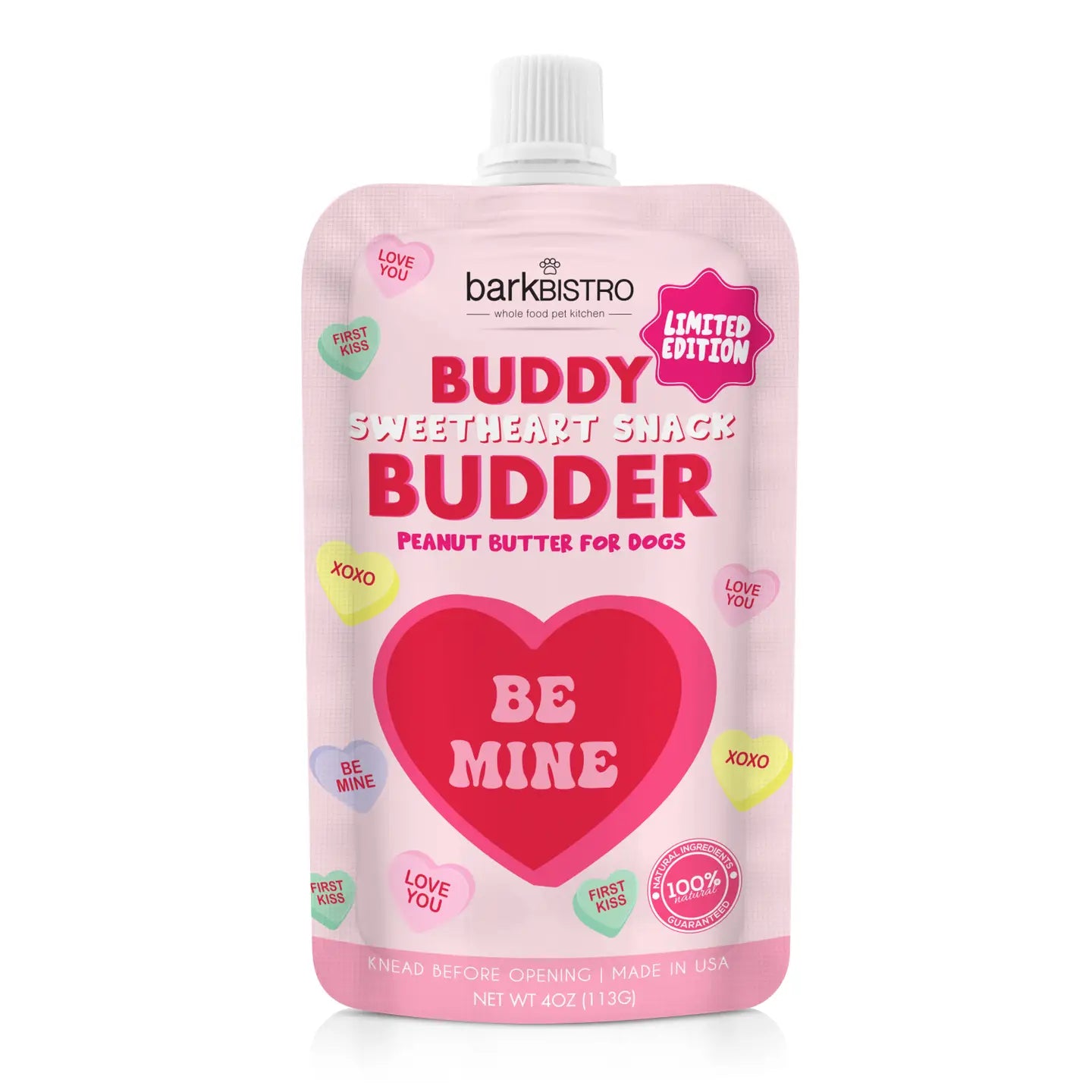 LIMITED EDITION Bark Bistro Buddy Budder - Sweetheart Snack