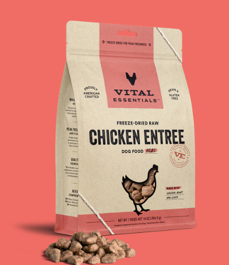 Vital Essentials Freeze-Dried Chicken Nibs Entree