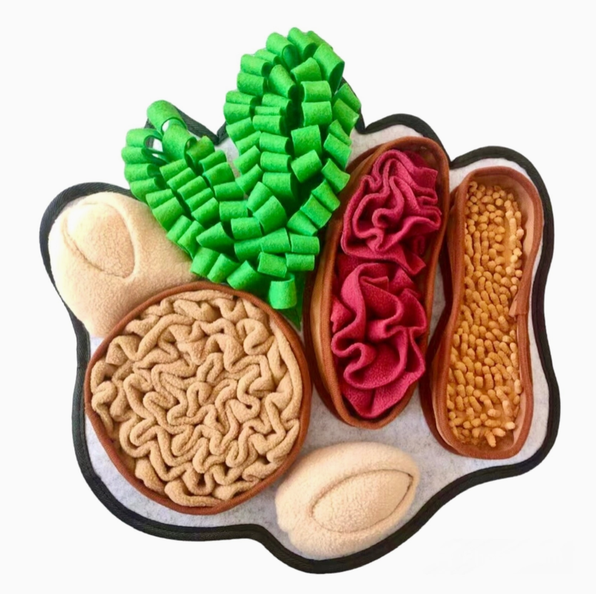 PawzNDogs Chonky Peanuts Snuffle Mat | Challenge Level 2