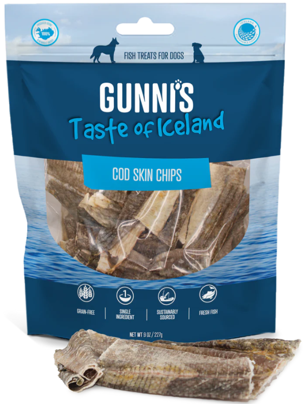 Gunni's Taste of Iceland Cod Skin Chips