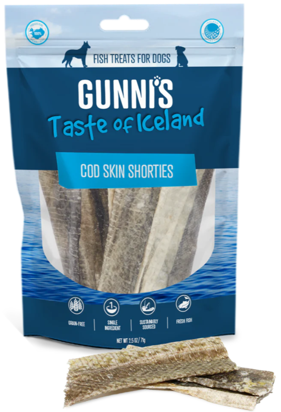 Gunni's Taste of Iceland Cod Skin Shorties