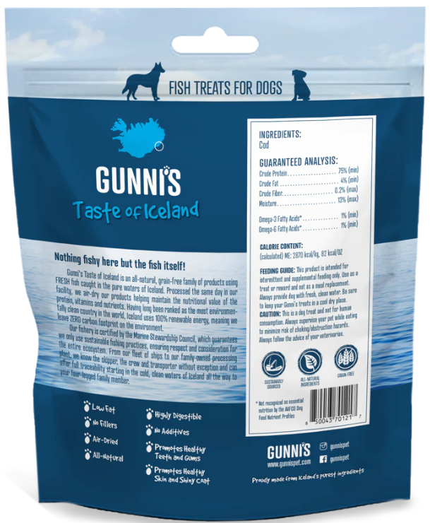 Gunni's Taste of Iceland Cod Skin Chips