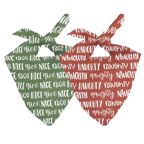 Dog Bandana Co - Naughty & Nice