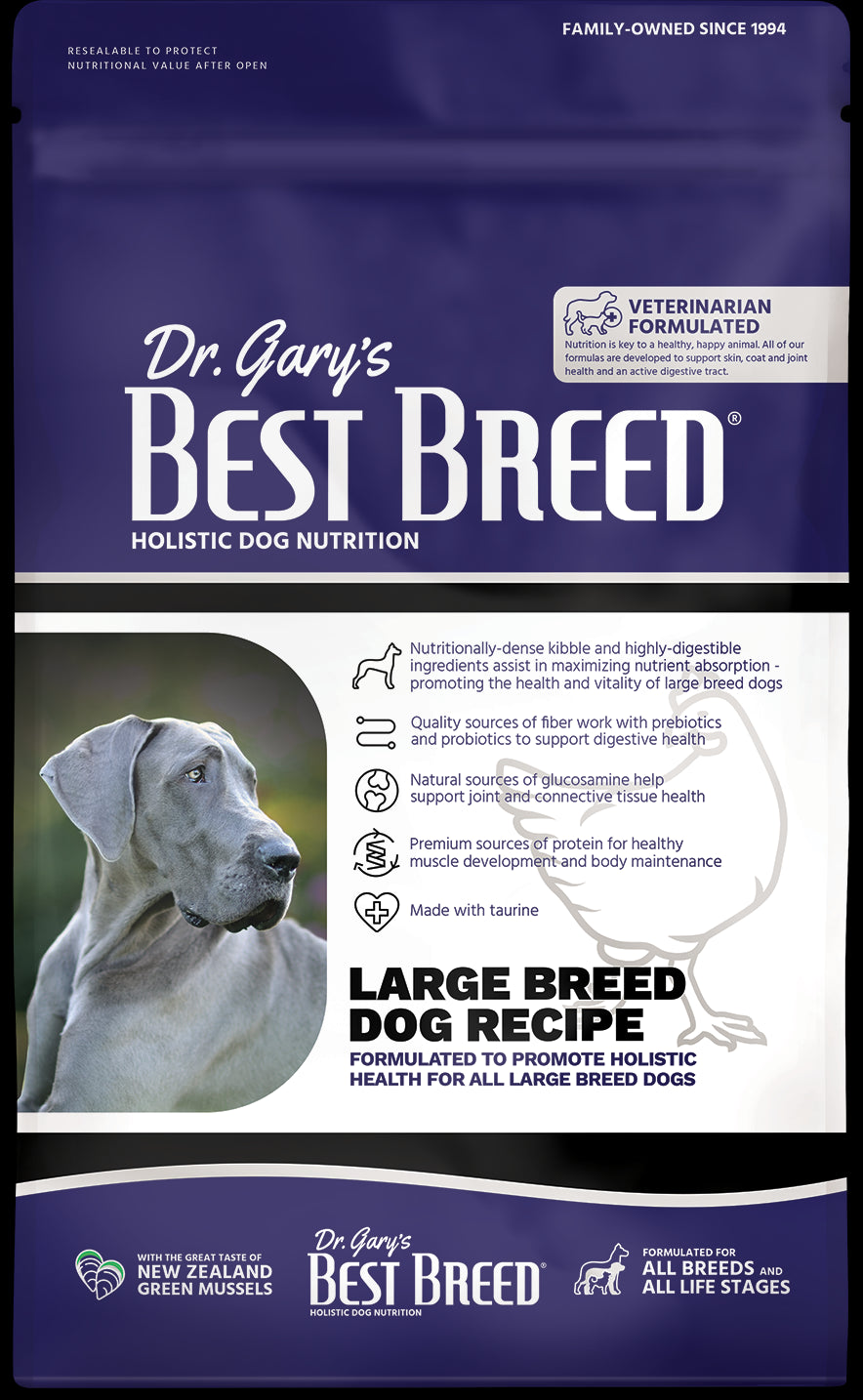 Dr. Gary's Large Breed Dog Recipe