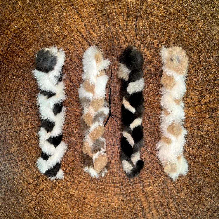 H&N Homestead Braided Rabbit Hide - ~9"