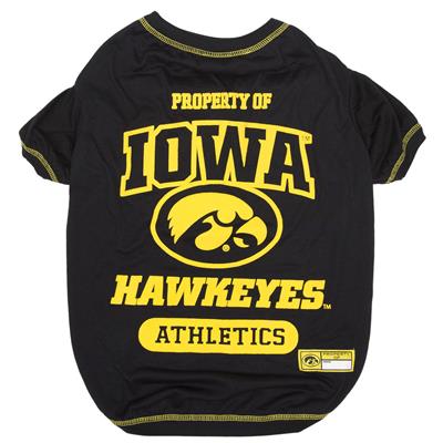 Iowa Hawkeyes Dog Tee Shirt