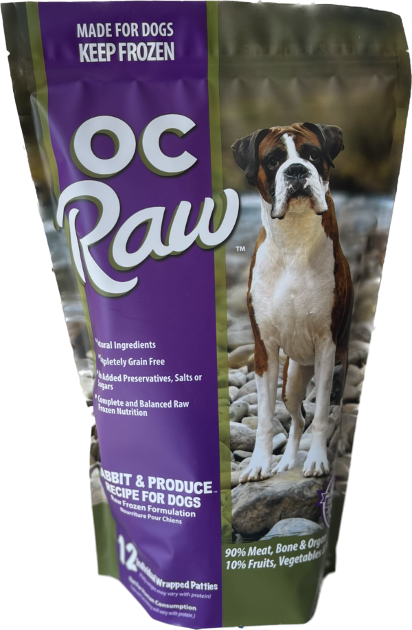 OC Raw  Rabbit & Produce