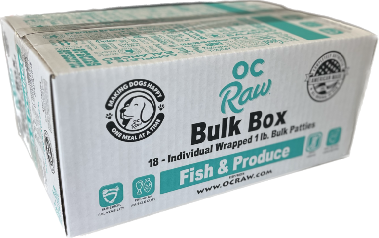 OC Raw Fish & Produce Patties