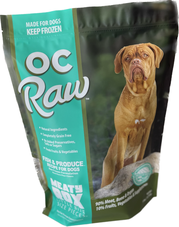 OC Raw Meaty Rox - Fish & Produce - 7lb