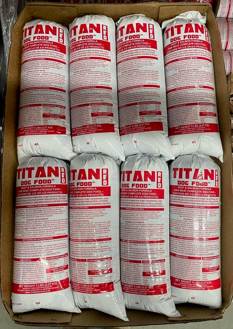 Ross-Wells Titan Red Fine Grind Complete Diet - Flat (8 rolls/40 lbs)