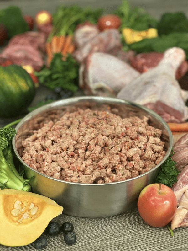OC Raw Meaty Rox Rabbit & Produce - 3lb