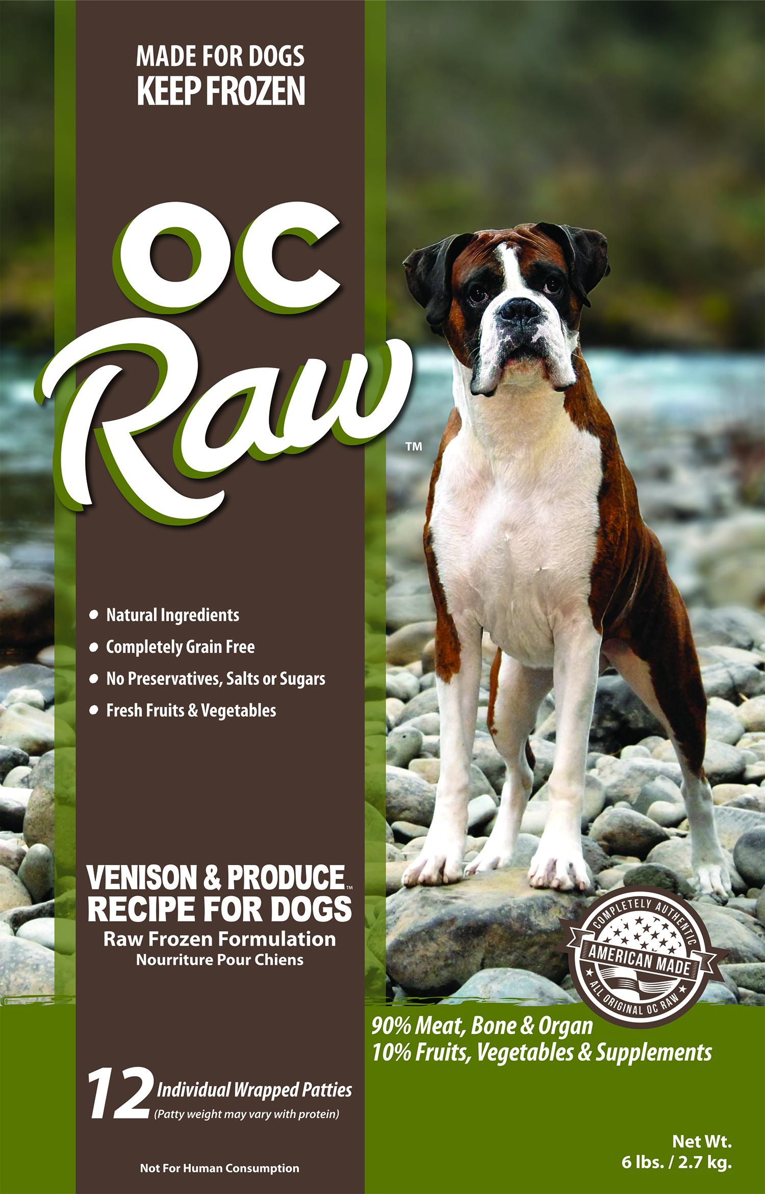 OC Raw Venison & Produce