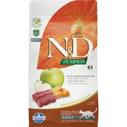 Farmina Pumpkin Venison and Apple Adult Cat 3.3lb