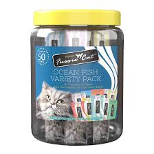 Fussie Cat Ocean Fish Variety Pack 50 count