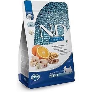 Farmina Ocean Cod Spelt Oats and Orange Adult Dog Mini 5.5lb