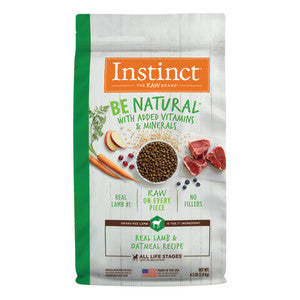 Instinct Be Natural Lamb Dog Food 4.5 lb