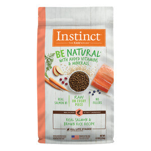 Instinct Be Natural Salmon Dog Food 4.5 lb