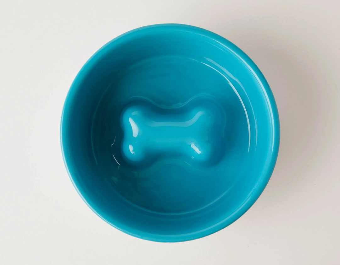 Jax & Bones Bone Slow Feeder Bowl