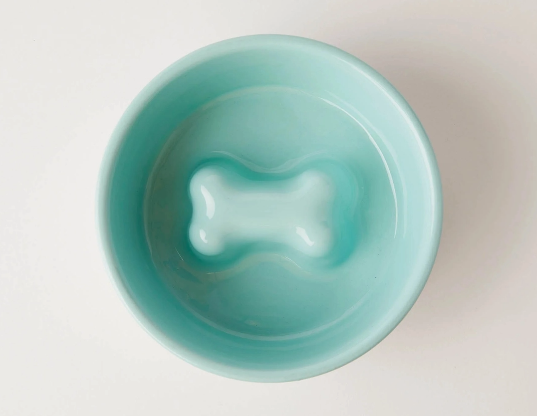 Jax & Bones Bone Slow Feeder Bowl