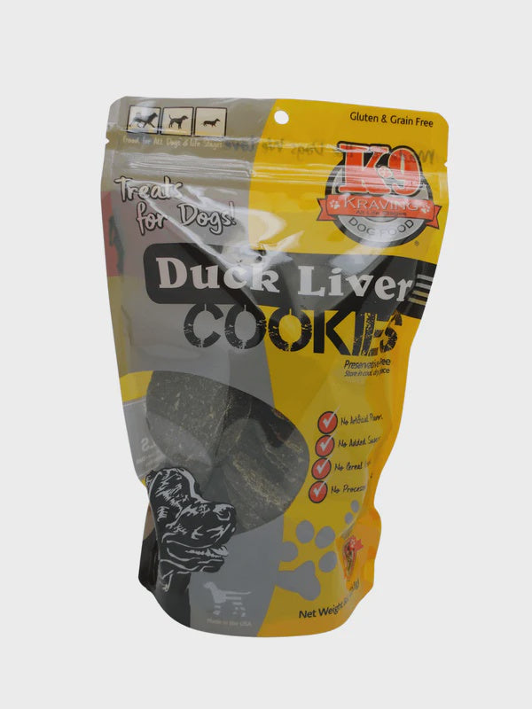 K-9 Kraving Cookies- Duck Liver 8oz