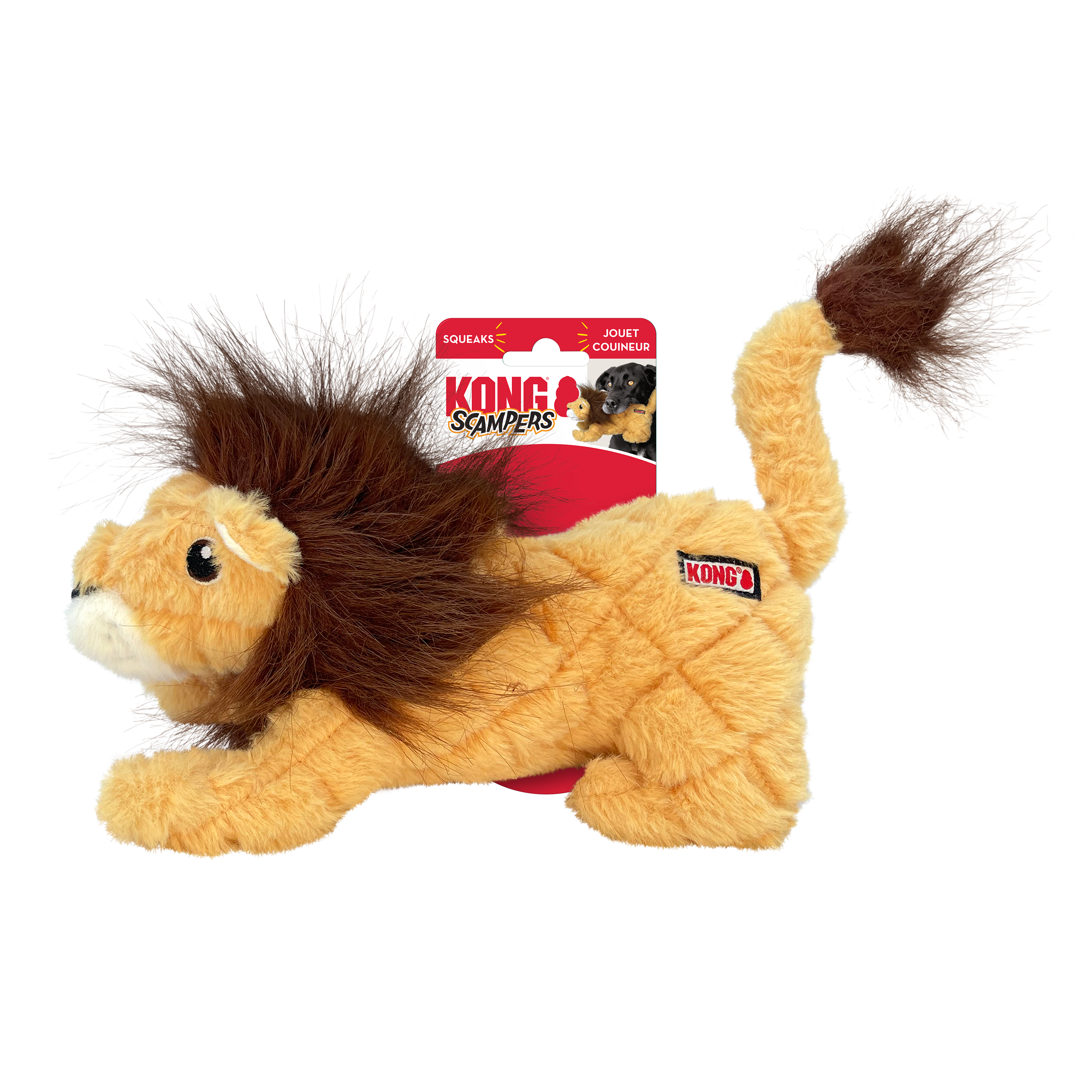 Kong Scampers Lion