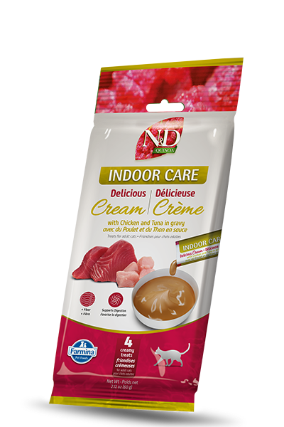 Indoor • Healthy & Delicious Cream with Chicken & Tuna