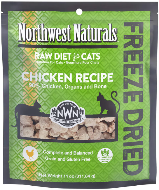 Northwest Naturals Cat Freeze Dried Chicken - 11 oz