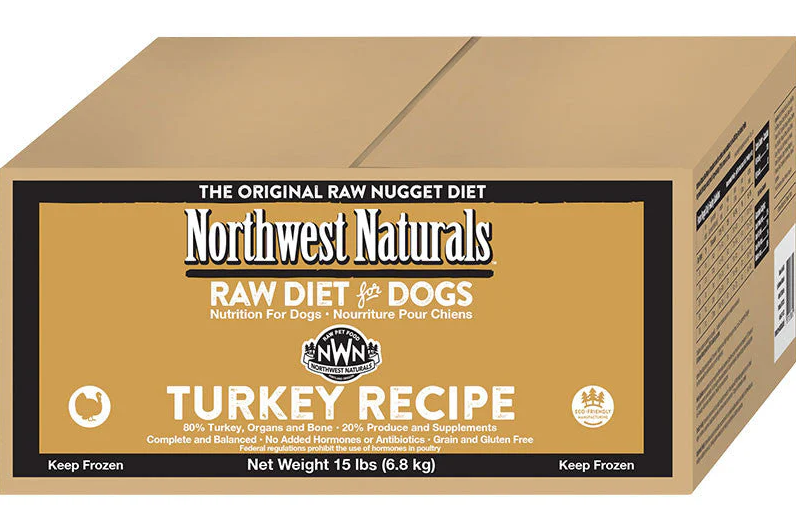 Northwest Naturals Frozen Turkey - 5 lb Rolls 15 lb Case