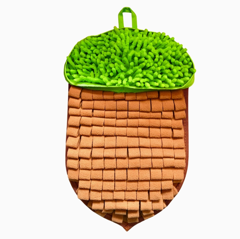 PawzNDoga Nutty Acorn Snuffle Mat | Challenge Level 1