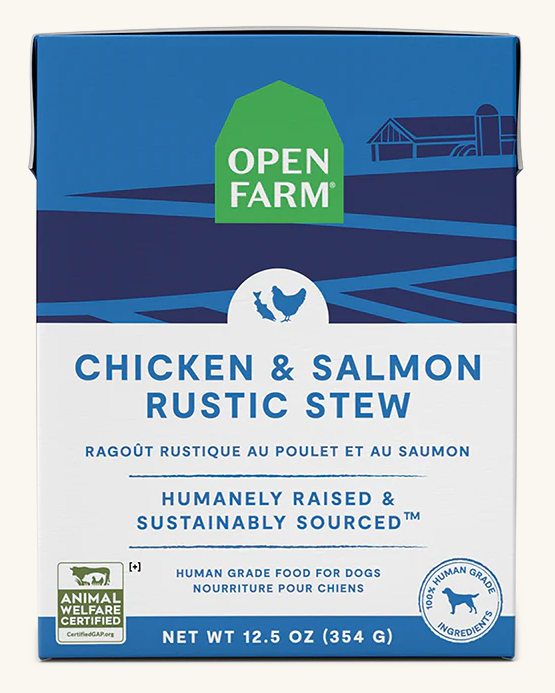 Open Farm Rustic Stew Chicken & Salmon Wet Dog Food