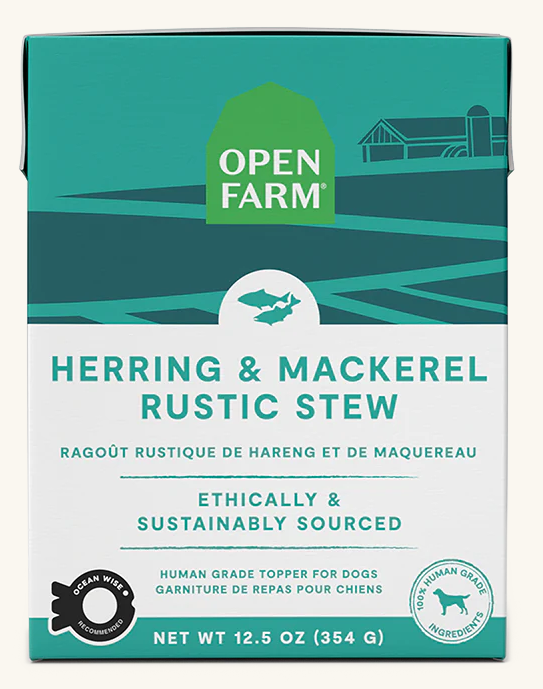 Open Farm Rustic Stew Herring & Mackerel Wet Dog Food