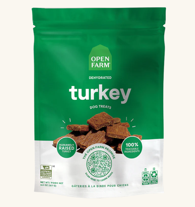 Open Farm Dehydrated Turkey Treats
