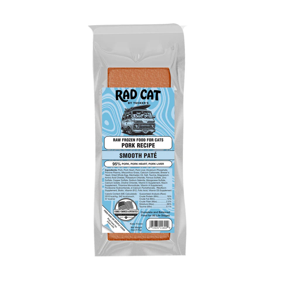 Rad Cat Raw Frozen Pork Recipe