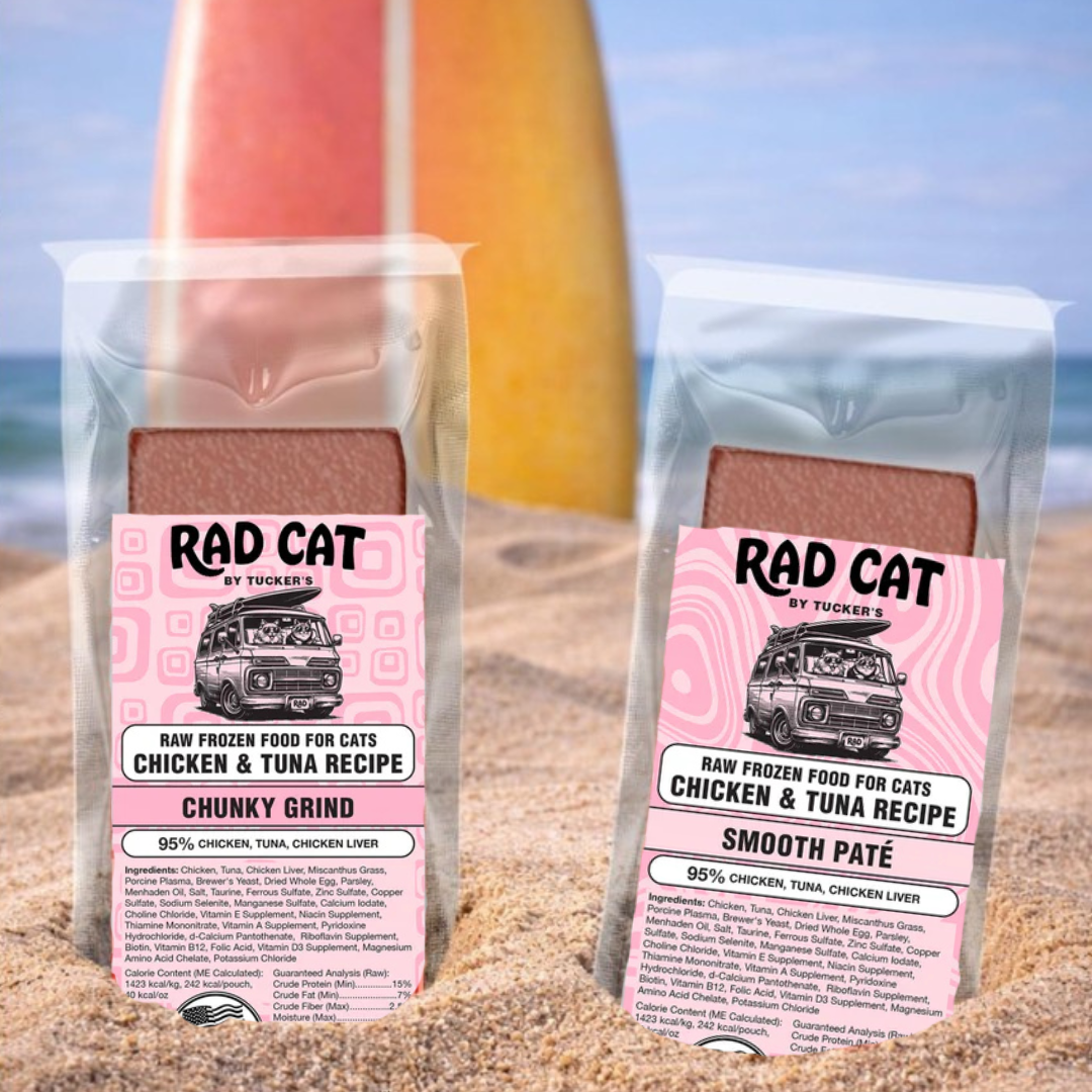 Rad Cat Raw Frozen Chicken & Tuna Recipe