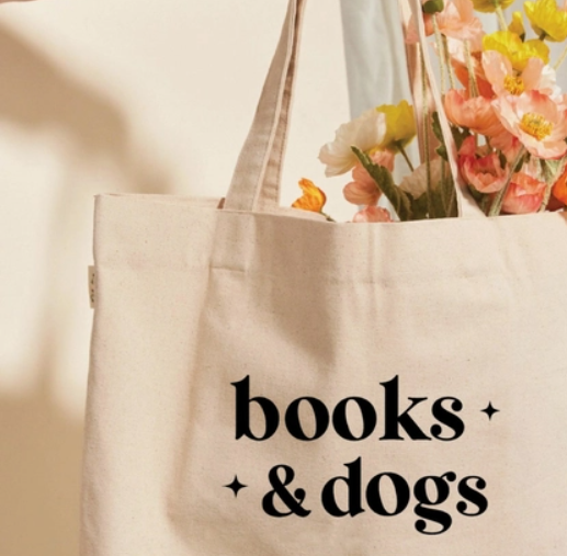 Ruff N' Fluff Books & Dogs Tote