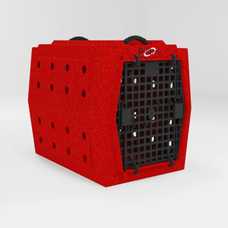PRE-ORDER Ruff Land Performance Kennel - Fire Engine Red