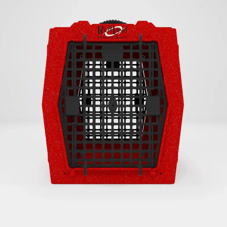 PRE-ORDER Ruff Land Performance Kennel - Fire Engine Red