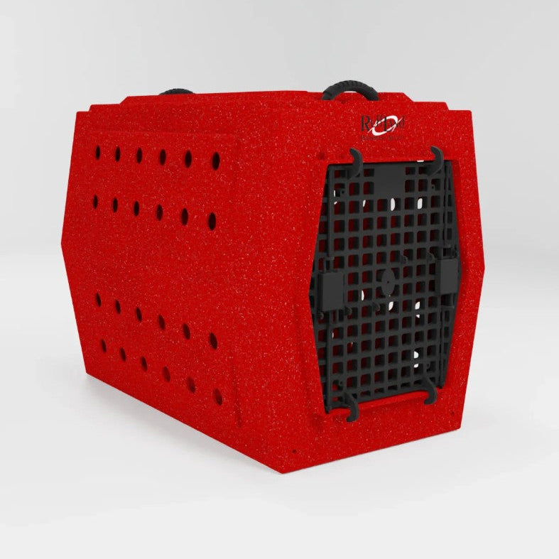 PRE-ORDER Ruff Land Performance Kennel - Fire Engine Red