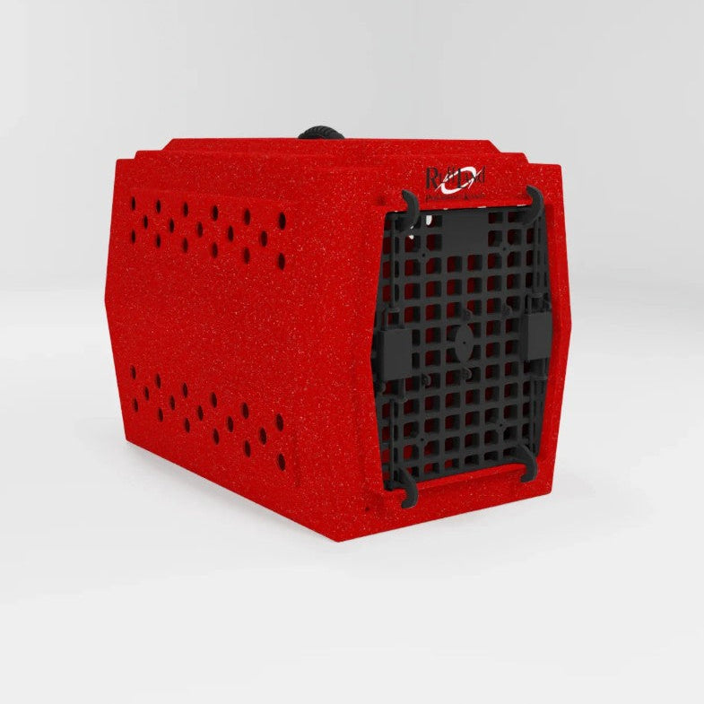 PRE-ORDER Ruff Land Performance Kennel - Fire Engine Red