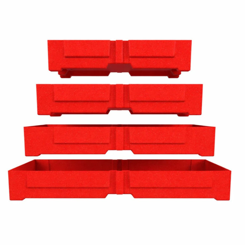 PRE-ORDER Ruff Land Performance Kennel - Fire Engine Red