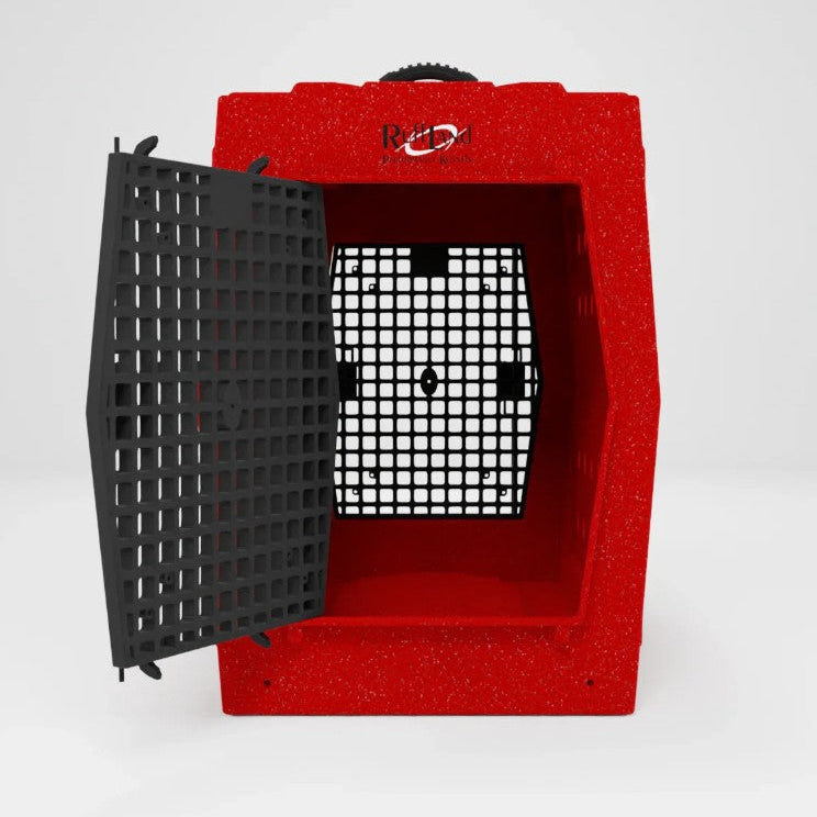 PRE-ORDER Ruff Land Performance Kennel - Fire Engine Red