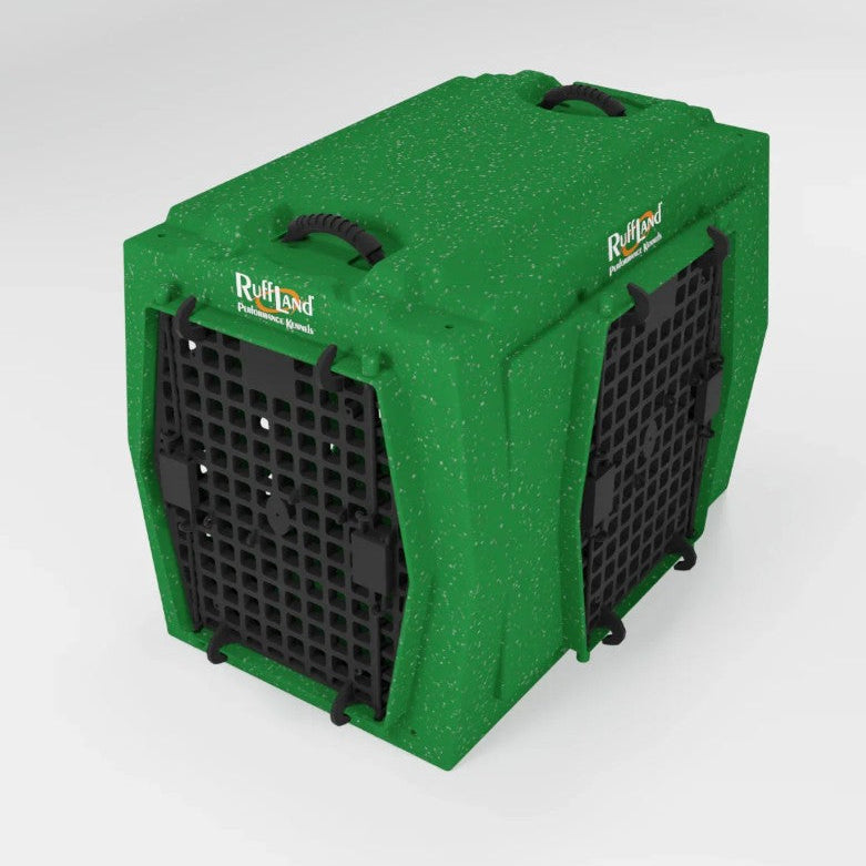 PRE-ORDER Ruff Land Performance Kennel - Go Green