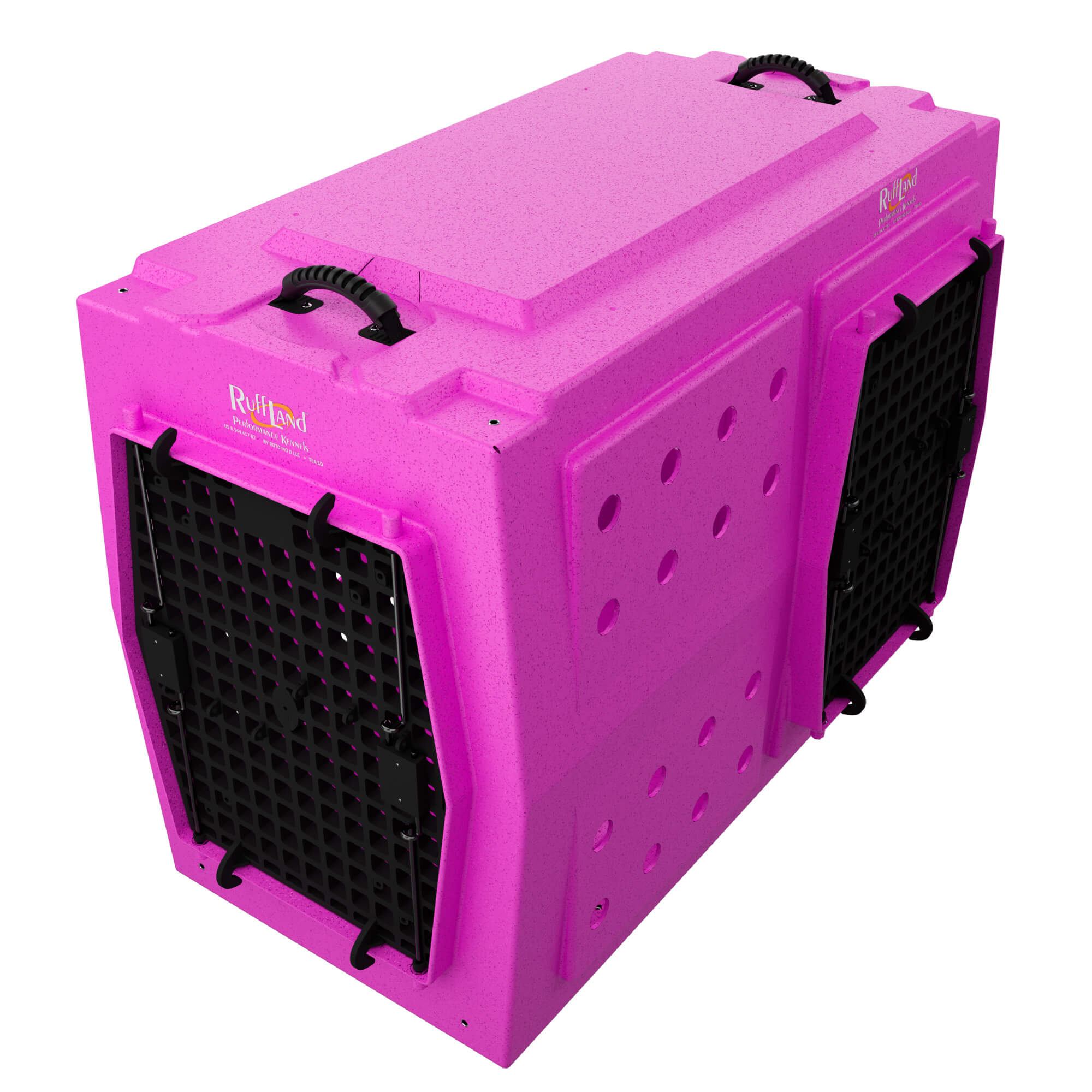 PRE-ORDER Ruff Land Performance Kennel - Hot Pink