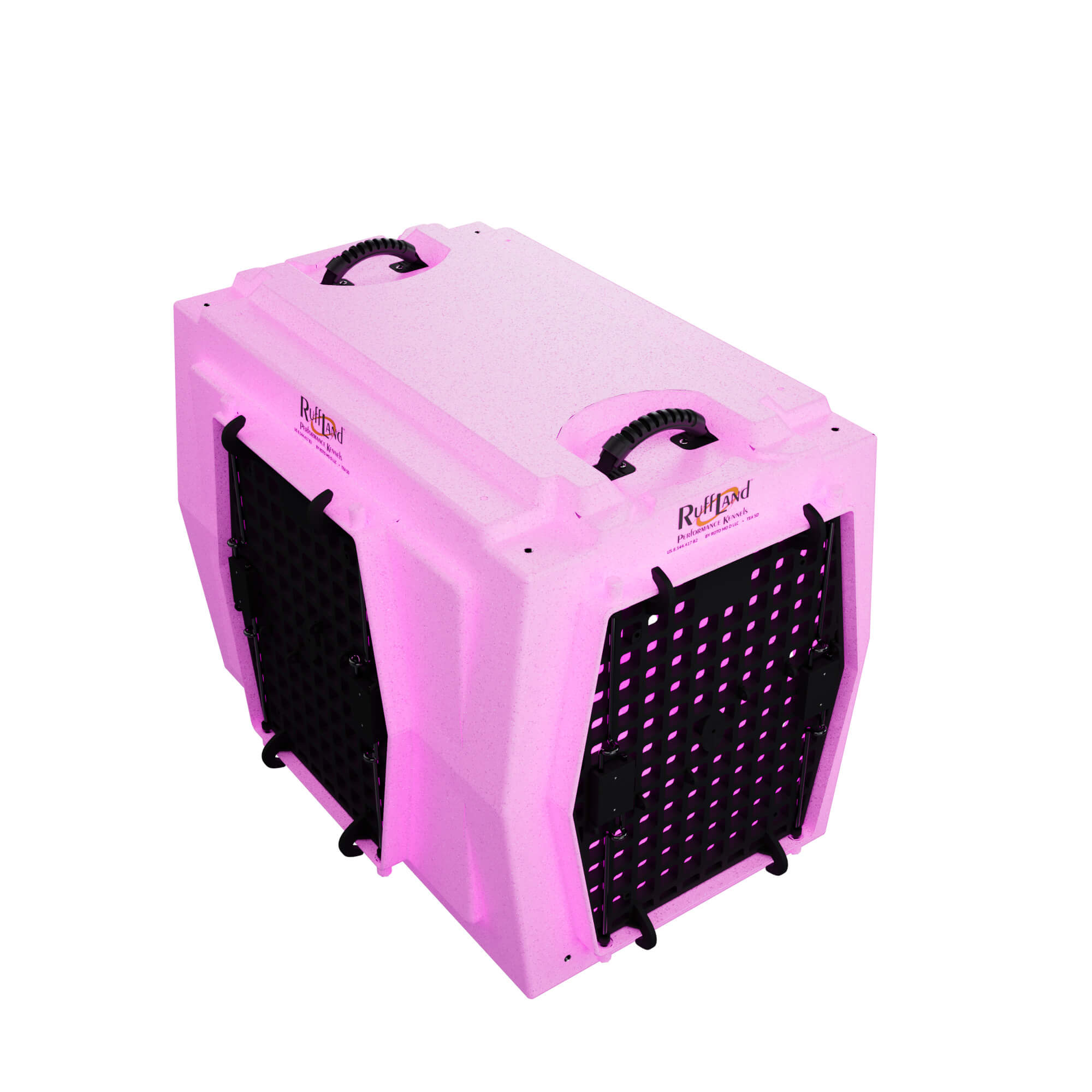 PRE-ORDER Ruff Land Performance Kennel - Light Pink