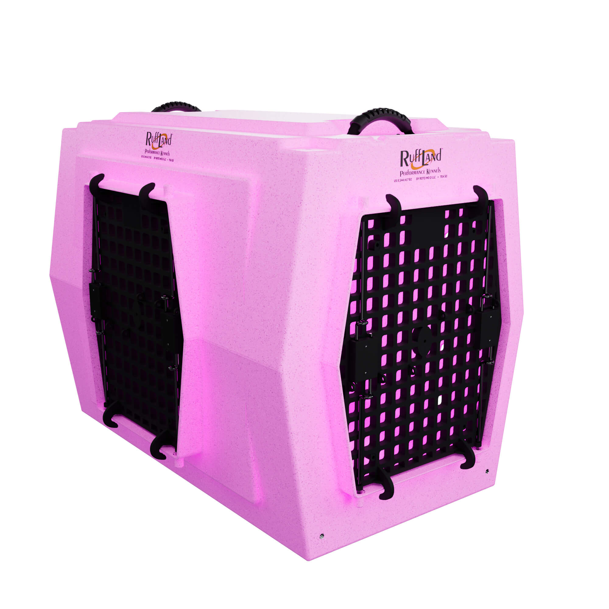 PRE-ORDER Ruff Land Performance Kennel - Light Pink