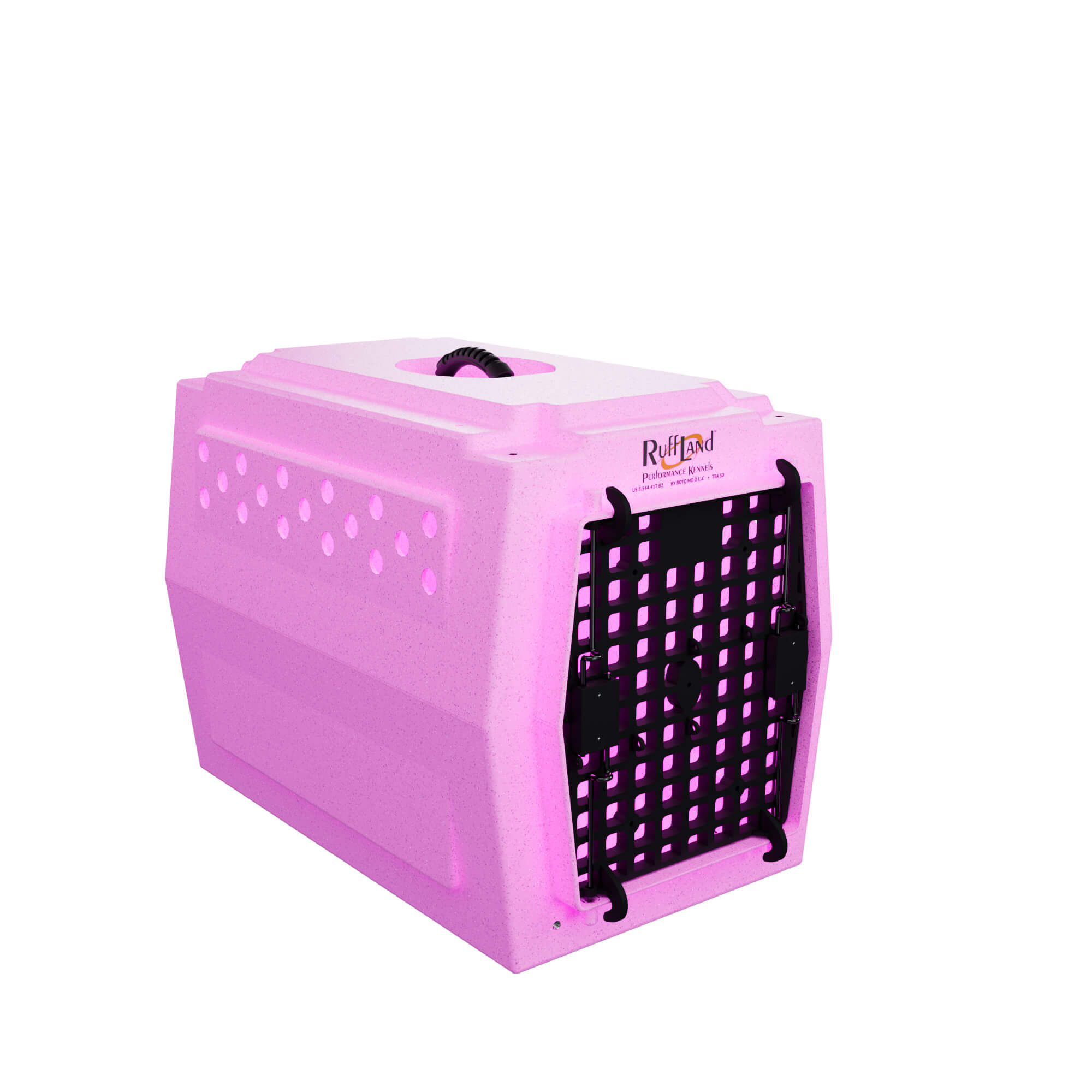 PRE-ORDER Ruff Land Performance Kennel - Light Pink