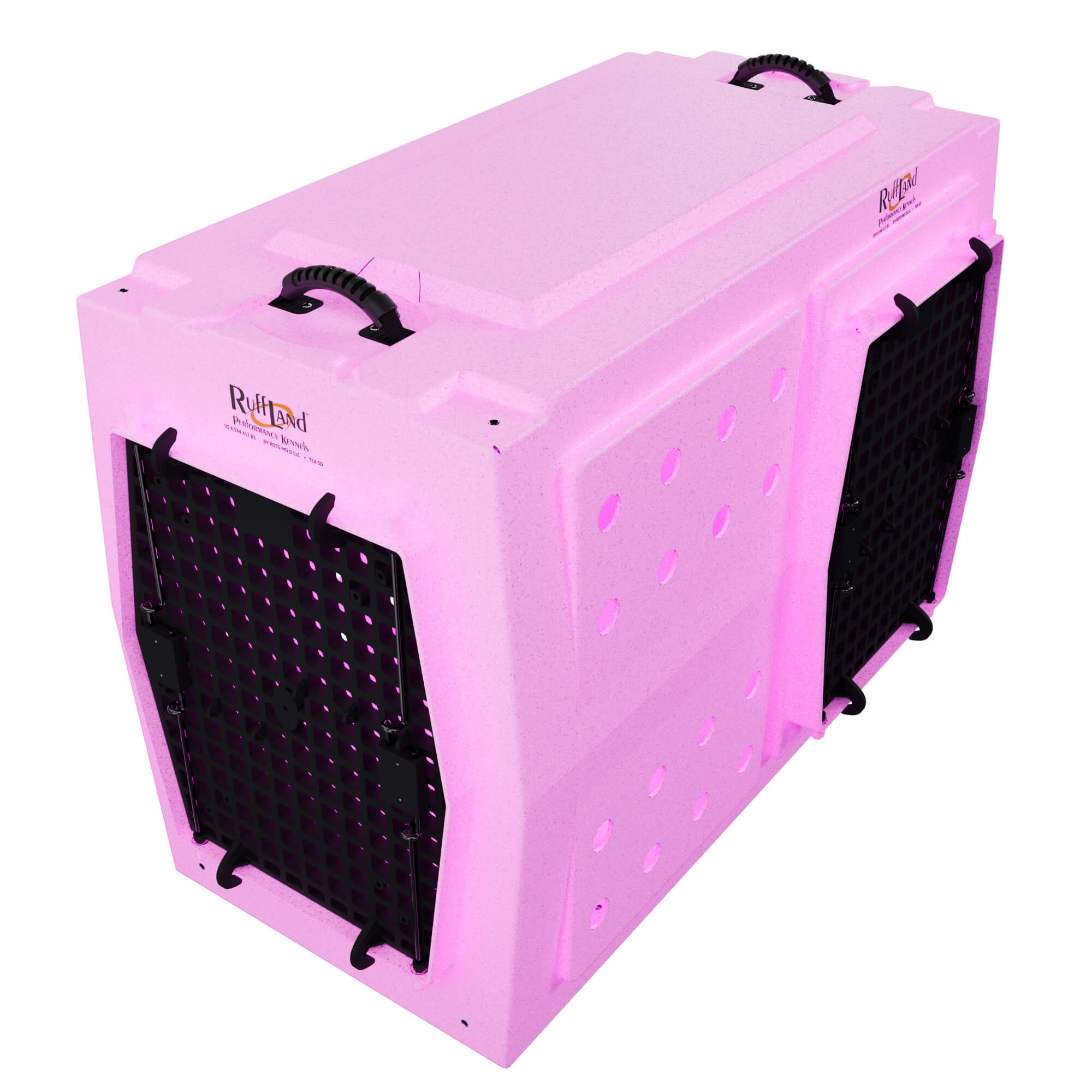 PRE-ORDER Ruff Land Performance Kennel - Light Pink