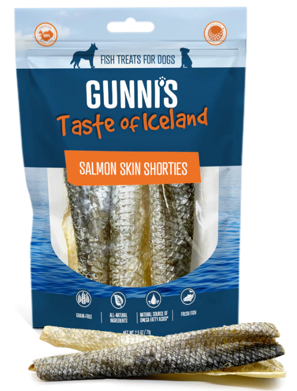 Gunni's Taste of Iceland Salmon Skin Shorties