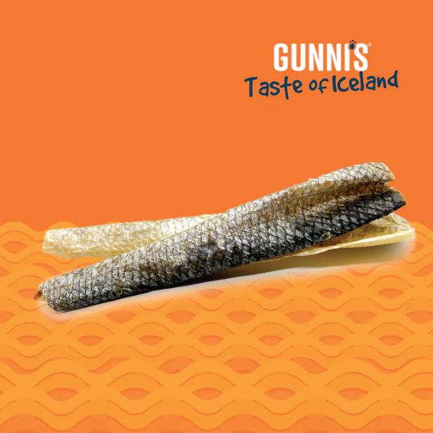 Gunni's Taste of Iceland Salmon Skin Shorties