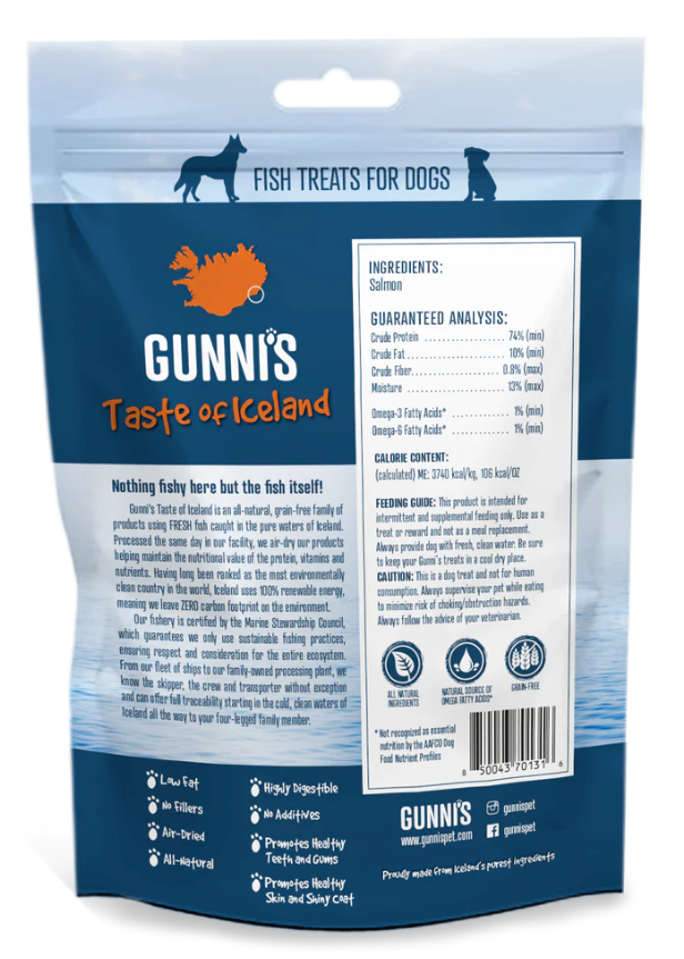 Gunni's Taste of Iceland Salmon Skin Shorties